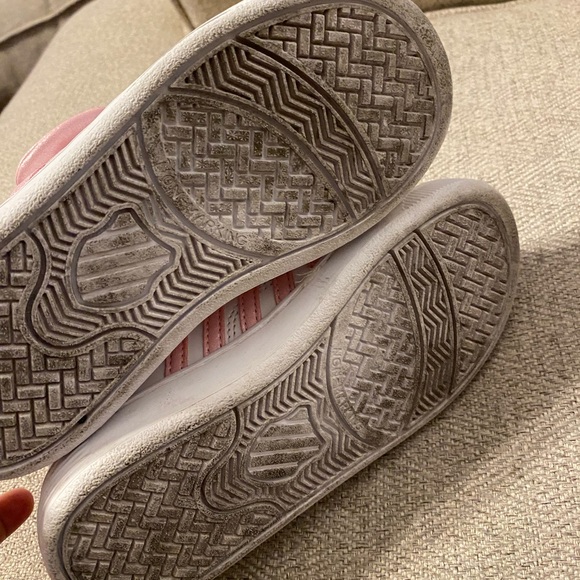 K-Swiss pink bow tennis shoes - Picture 7 of 8